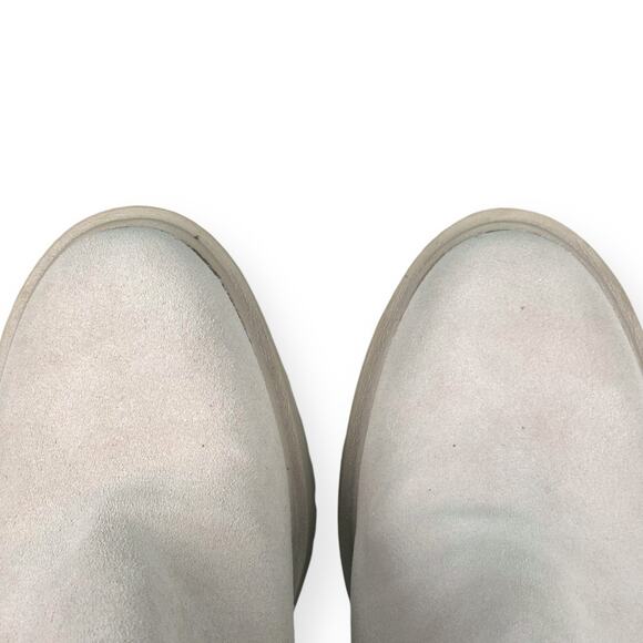 DOLCE VITA Chic Chelsea Boots 9.5 Suede Caster H20 Dune Tan Waterproof Lug Sole - Picture 5 of 11